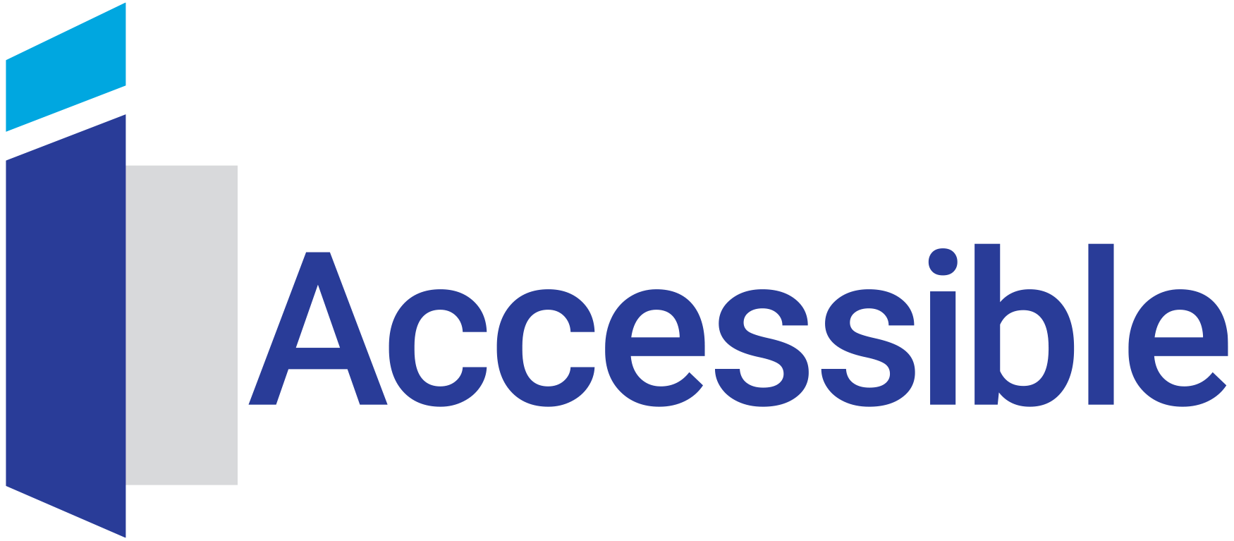 Blue iAccessible logo